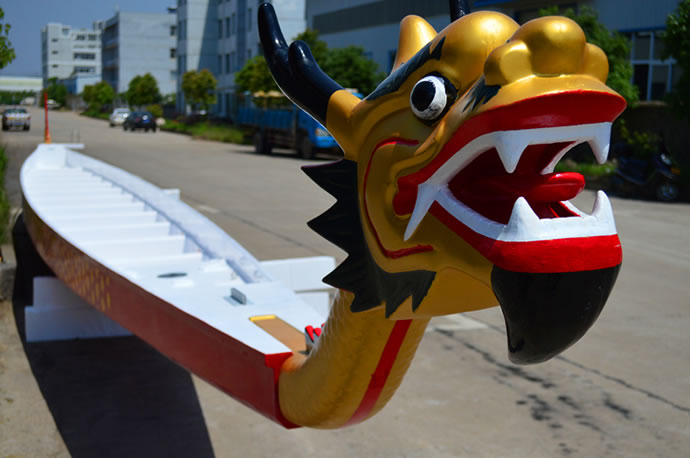 端午節龍舟比賽專用節日比賽玻璃鋼船只